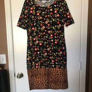 LuLaRoe Large Julia dress